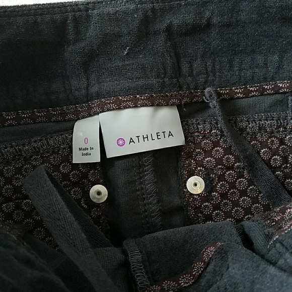 Athleta Roseville Velvet‎ Mini Skirt 0 Dark Grey - Picture 4 of 8